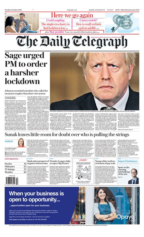 in the news or on the news|on newspaper or in newspaper.